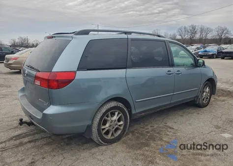 2005 Toyota Sienna Le из США, поврежденный, VIN 5TDBA23C85S050401